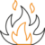 pictogramme incendie